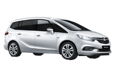 Van Hire Ashton-in-Makerfield - Vauxhall Zafira 5 + 2 - Minibus hire Ashton-in-makerfield